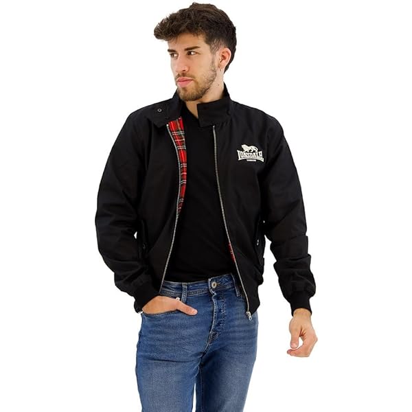 Amazon | [ロンズデール] ハリントンジャケット Black (M) | コート